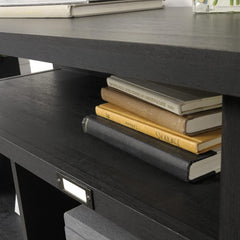 36-inch high 4-section bookshelf, Raven oak color