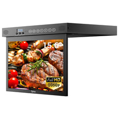 15.6" Smart Under Cabinet TV-Black Kitchen TV