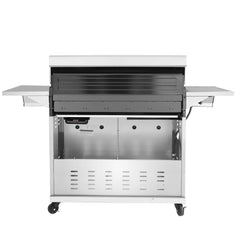Stainless Steel 6-Burner Gas Grill �� 74,000 BTU with Sear & Side Burner, Cabinet Style
