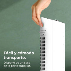 Cecotec Climatizador Evaporativo EnergySilence 2000 SkyCool. 60W, Depósito de 3L, Compatible con Aceites esenciales, 3 Velocidades, Oscilación de 50o,