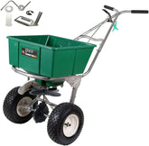 101186 High Wheel Walk-Behind Fertilizer Spreader with 092463 Agitator Repair Kit (Bundle, 2 Items)