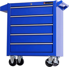 Steel tool box and tool cabinet