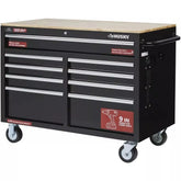 46" x 24" 9-Drawer Tool Chest �� Gloss Black Mobile Workbench