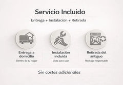 VOK Frigorífico Combi 154L EVR-154DEW, 142 cm Altura x 48,3 cm Ancho, Clase E, Bajo Nivel Sonoro 39 dB, Puerta Reversible, Estanterías Cristal