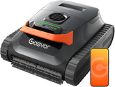 (2026 Neu) Gosvor Poolroboter Wand und Boden, Wasserlinie, Flachzone 4-in-1, Bis zu 200 Min. Laufzeit, Leichtgewicht 6,9 KG, 3μm Ultrafeiner Filter,