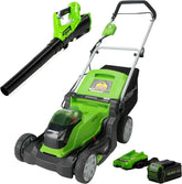 40V 17" Cordless (Push) Lawn Mower (75+ Compatible Tools), 4.0Ah Battery and Charger Included