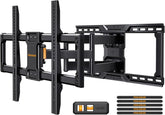 UL Listed Full Motion TV Wall Mount for 42-90" TVs, Adjustable Swivel and Tilt Bracket for Flat Screen TVs