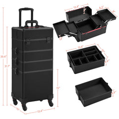 4 in 1 Professional Makeup Train Case