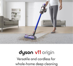V11 Origin Cordless Vacuum, Nickel/Blue