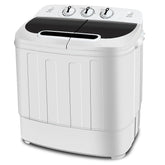13lbs Capacity Compact Mini Twin Tub Washing Machine