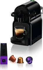 Nespresso De'Longhi Inissia EN80.B - Cafetera monodosis de cápsulas Nespresso, 19 bares, apagado automático, color negro