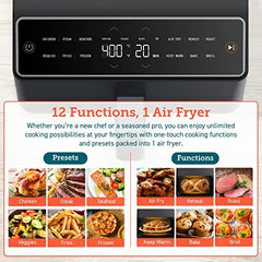 COSORI Air Fryer 6.8Qt, Dual Blaze with 360 ThermoIQ Tech