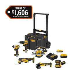 DEWALT DCKTS681D1P1 - 20-Volt MAX ToughSystem Lithium-Ion 6-Tool Cordless Combo Kit