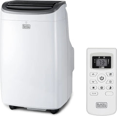 BLACK+DECKER 8,000 BTU Portable Air Conditioner up to 350 Sq.ft with Remote Control