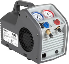 (Portable Refrigerant Recovery Machine – 115V, 60Hz, for Both Liquid and Vapor Refrigerant, White-Robinair