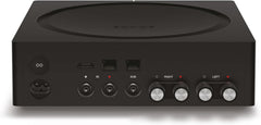 Versatile Black Audio Amplifier for All Entertainment