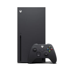 Game console - 1TB solid-state drive - Includes wireless controller - 4K games - 120 frames per second - Brown black lacquer color