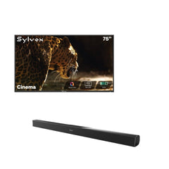 Sylvox Cinema 75" Helio QLED Outdoor TV-2026 Model (120HZ & 2000Nits)