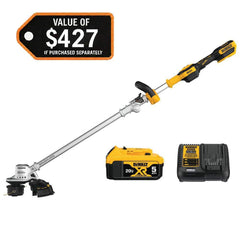 DEWALT DCST922P1 - 20V MAX 14 in. Brushless Cordless Battery Powered Foldable String Trimmer Kit with (1) 5 Ah Batter...