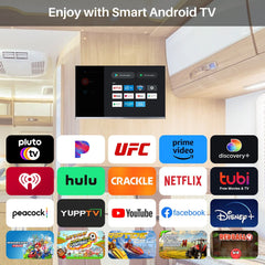 22" Smart 12V RV TV - Limo Series (With DVD Combo)