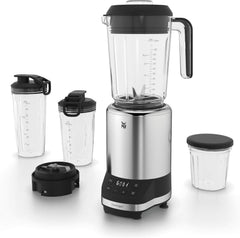 WMF Kult Pro Multifunktionsmixer Hochleistungsmixer, 30.000 U/min, Smoothie Maker, Standmixer, Ice-Crush Funktion, 4 Mixbehlter inkl. ToGo-Verschluss