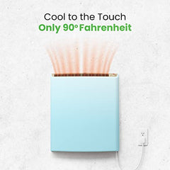 Envi Plug-in Electric Panel Wall Heaters for Indoor Use, Energy Efficient 24/7 Heating w/Safety Sensor Protection