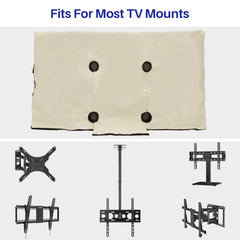 Waterproof Outdoor TV Cover for 70-75" TVs