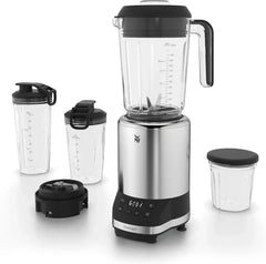 WMF Kult Pro Multifunktionsmixer Hochleistungsmixer, 30.000 U/min, Smoothie Maker, Standmixer, Ice-Crush Funktion, 4 Mixbehlter inkl. ToGo-Verschluss