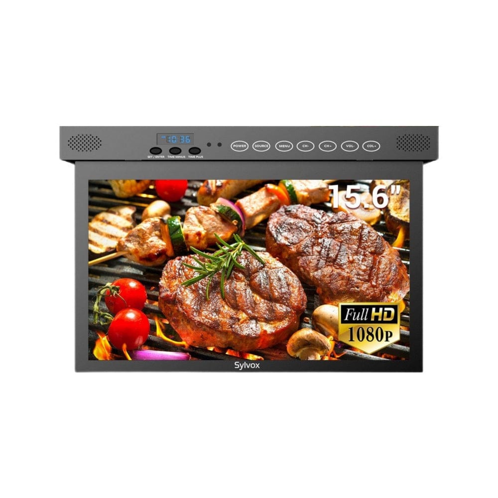 15.6" Smart Under Cabinet TV-Black Kitchen TV