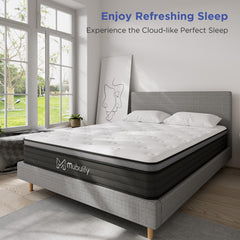 10 Inch Hybrid Mattress in a Box with Gel Memory Foam