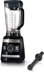 Bosch Standmixer VitaBoost MMBH6P6BDE, 6-Klingen-Edelstahlmesser, 2,5l Tritan-Mixbehlter, Stopfer, 6 Automatikprogramme, Rezeptbuch, BPA-frei,