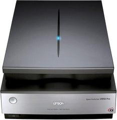 Epson Perfection V850, professioneller Fotoscanner, Scanner zum Digitalisieren von Fotos, Vorlagen, Dias und Negativen, Flachbettscanner mit hoher
