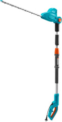Gardena Teleskop-Heckenschere THS 500/48: Heckenschere mit 500 W, 3,5 m Reichweite, abwinkelbarer Kopf und Teleskopstiel, 48 cm Messerlnge,