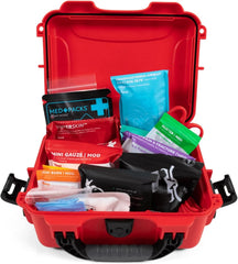 Waterproof first aid kit - Emergency medical supplies and essential survival items, suitable for emergency provisions and necessities in cars, homes, boats, camping and traveling.