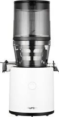 Cold press juicer, easy-to-clean chewing-style slow juicer, coarse filter screen, automatic feeding, no need for operator intervention, household size, quiet motor, easy assembly (kale/deep green)