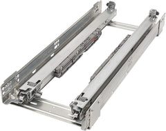 5-inch pull-out storage rack, suitable for bottom cabinets in kitchens/bathrooms, with a soft-closing slide rail for a spice rack/food storage rack, made of wood material