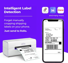 Wireless Shipping Label Printer - A Wi-Fi-enabled thermal label printer (size 4x6 inches), suitable for package shipping - Can be printed via AirPrint on iPhone, iPad, and Mac - Supports Windows, Chromebook, Android, and Linux systems