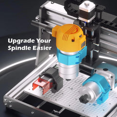 Router Kit GRBL Control 3 Axis Plastic Acrylic PCB PVC Wood Carving Milling Engraving Machine with Offline Controller, XYZ Working Area 300 x 180 x 45mm