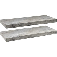 24 Inch Extra Long Floating Wall Shelf, Wall Mounted Display and Storage Shelf for Home Decor