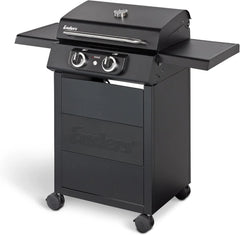 Enders Elektrogrill eCRAVE 2, mit Gussrost, Grillwagen mit viel Stauraum, SIMPLE CLEAN Reinigungssystem, 2 leistungsstarke Heizelemente, formstabile