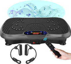 Vibration Plate Fitness Platform Exercise Machine Vibrating Lymphatic Drainage Shaking Full Body Shaker Workout Vibrate Stand Shake Board Sport Gym