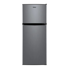 4.6. Cu ft Two Door Mini Refrigerator with Freezer, Stainless Steel