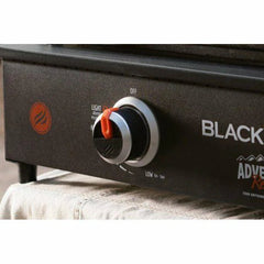 17 inch tabletop griddle with range top black