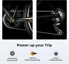 Eb5 Electric Bike 500W Motor 40Miles 20Mph