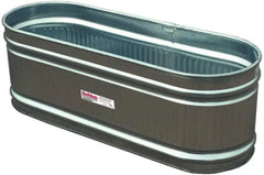 169-Gallon Galvanized Round-End Tank