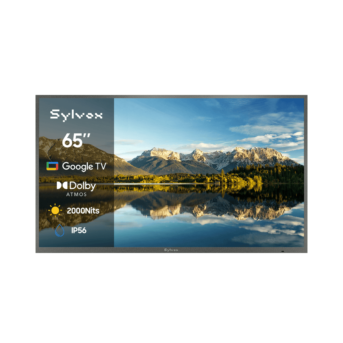 65" 2000Nit Google Outdoor TV -2026 Pool Pro 3.0 Series